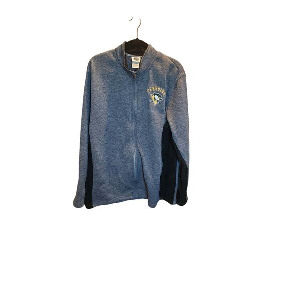 Pittsburgh Penguins fleece jacket men's XL - Picture 1 of 3